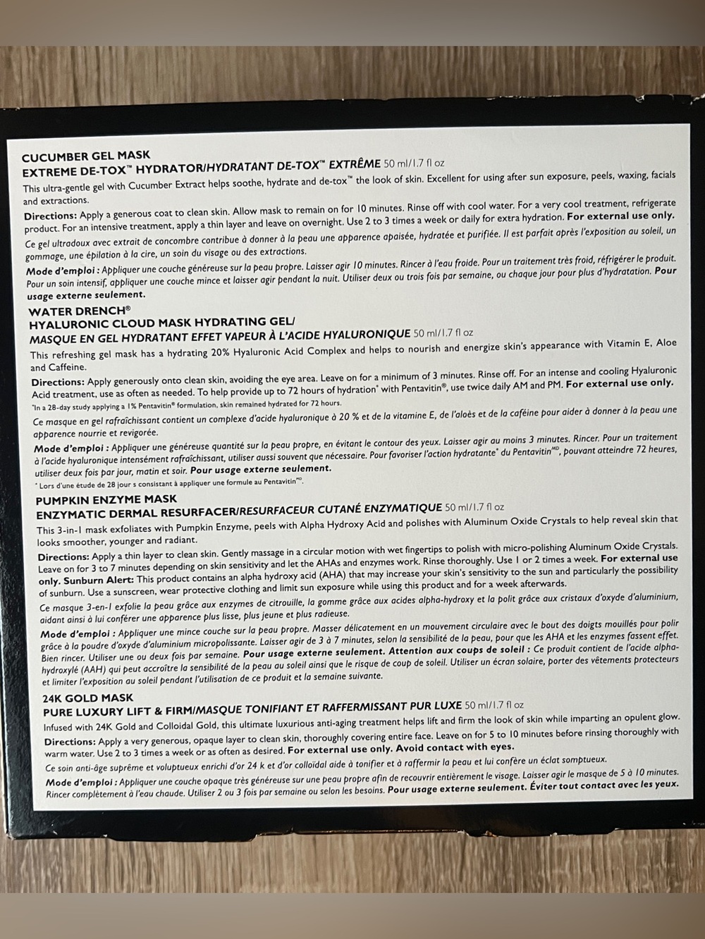 Peter Thomas Roth FAVES Multi-Masker NIB 4-Pc Mask Kit Hydrate Soothe Exfoliate - Picture 4 of 6